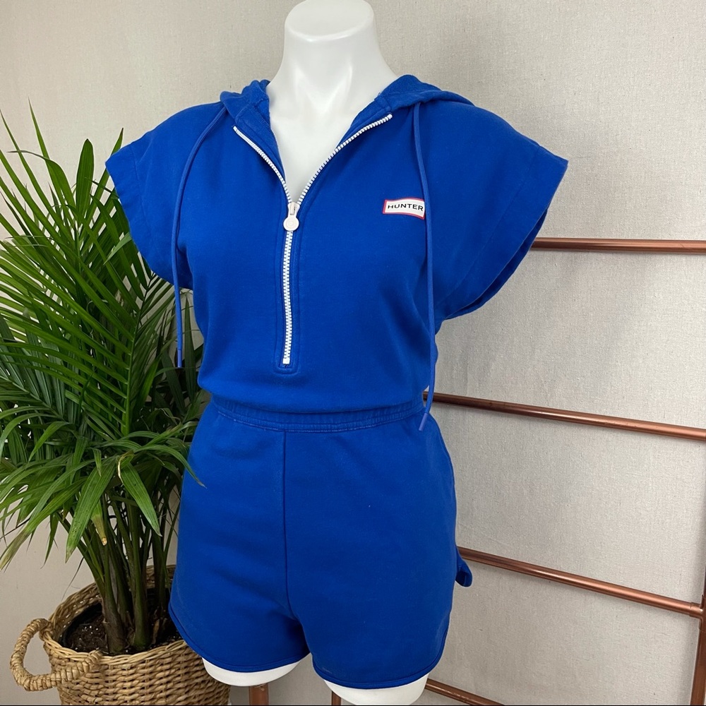 Hunter for Target Blue Hooded Romper